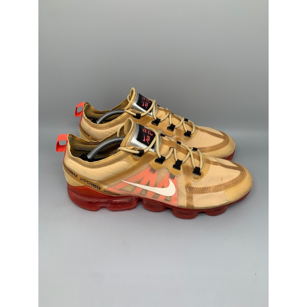 Nike Air VaporMax 2019 Club Gold Running Shoes AR6631-701‎ Men's Sz 12